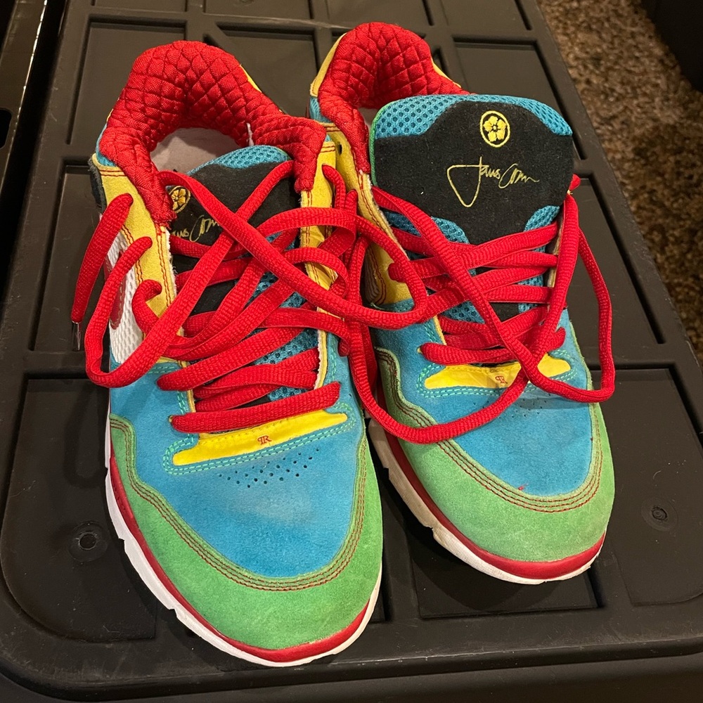 Super Rare Nike Free Rod Multicolored Size 9.5, Great Condition Worn Twice.